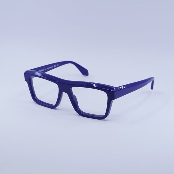 Off-White OERJ07H STYLE 7H 4500 Eyeglasses Blue Square 55mm Frame - Picture 1 of 10